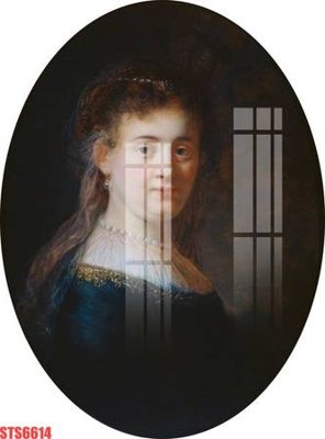 File PSD Tranh sơn dầu phương tây tổng hợp STS6614 (gốc) tách lớp chi tiết