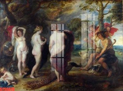 File tranh Tranh sơn dầu phương tây tổng hợp STS6670 (bản gốc) trang trí văn phòng