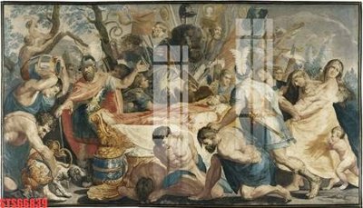 File gốc Tranh sơn dầu phương tây tổng hợp STS66839 (phiên bản chuẩn) để in ấn