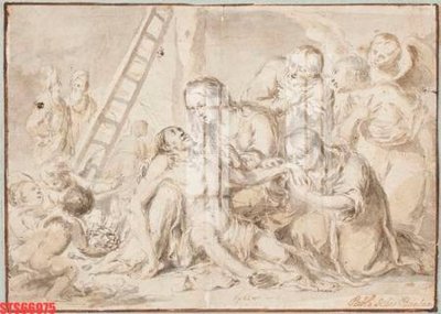 Download file gốc Tranh sơn dầu phương tây tổng hợp STS66975 (in mica) trang trí