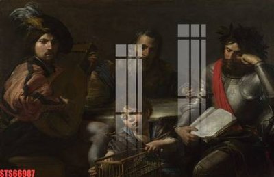 File tranh ảnh gốc Tranh sơn dầu phương tây tổng hợp STS66987 dùng cho in khổ lớn