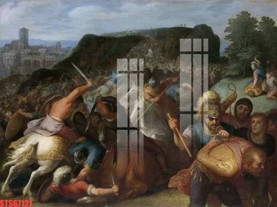 Tải file Tranh sơn dầu phương tây tổng hợp STS67121 (gốc) làm file in ấn