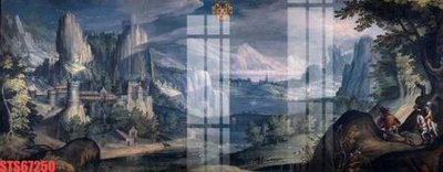 File gốc Tranh sơn dầu phương tây tổng hợp STS67250 (cho in 3D) độc đáo