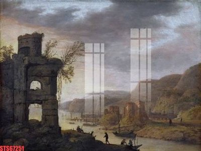 File gốc Tranh sơn dầu phương tây tổng hợp STS67251 (AI/EPS) cho in ấn