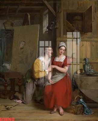 Cung cấp file tranh gốc Tranh sơn dầu phương tây tổng hợp STS67612 độc quyền