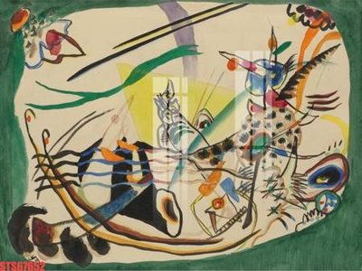 File in trần Tranh sơn dầu phương tây tổng hợp STS67652 (bản gốc) hoa văn