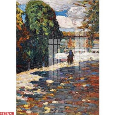 Download file ảnh gốc Tranh sơn dầu phương tây tổng hợp STS67729 để in ấn