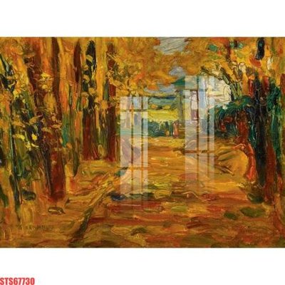 File ảnh Tranh sơn dầu phương tây tổng hợp STS67730 (gốc) dùng in Pano