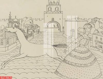 File gốc Tranh sơn dầu phương tây tổng hợp STS67767 (phong cách) cổ điển