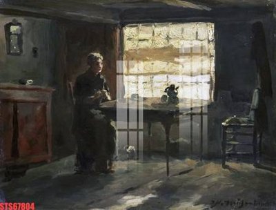 File in lụa Tranh sơn dầu phương tây tổng hợp STS67804 (tân cổ điển) Tranh sơn dầu phương tây tổng hợp STS67804