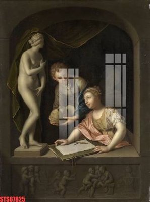 File tranh gốc Tranh sơn dầu phương tây tổng hợp STS67825 (sắc nét từng chi tiết)