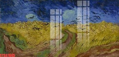 Ảnh mô tả file gốc in mica Tranh sơn dầu phương tây tổng hợp STS67845