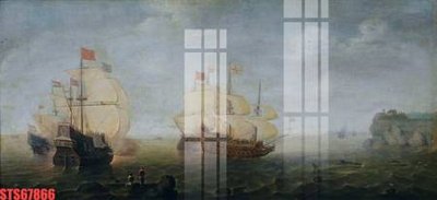 File in trần Tranh sơn dầu phương tây tổng hợp STS67866 (bản gốc 3D) sống động