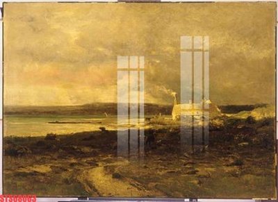 File gốc Tranh sơn dầu phương tây tổng hợp STS68063 (in mica) trang trí