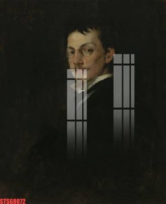 File PSD Tranh sơn dầu phương tây tổng hợp STS68072 (gốc) cho in quảng cáo