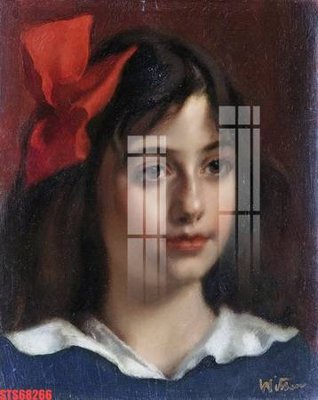 File gốc in ấn Tranh sơn dầu phương tây tổng hợp STS68266 độ phân giải cao