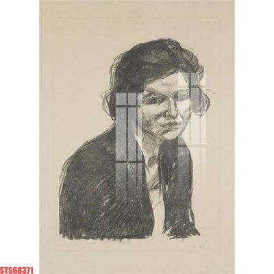 File in trần Tranh sơn dầu phương tây tổng hợp STS68371 (bản gốc 3D) sống động