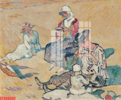 Download file Tranh sơn dầu phương tây tổng hợp STS68392 (chất lượng in ấn)