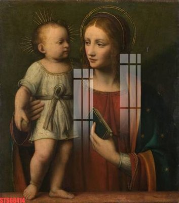 File gốc Tranh sơn dầu phương tây tổng hợp STS68414 (trang trí) phòng làm việc