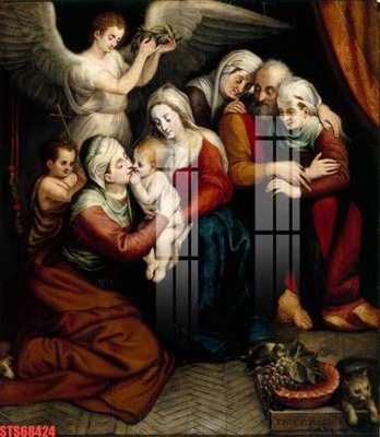 File tranh Tranh sơn dầu phương tây tổng hợp STS68424 (gốc) chủ đề thành phố