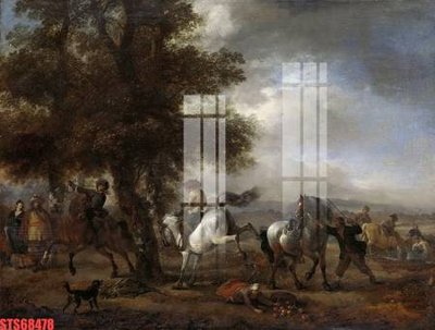 File tranh Tranh sơn dầu phương tây tổng hợp STS68478 (file gốc) chuẩn màu in