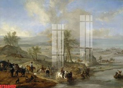 File PSD Tranh sơn dầu phương tây tổng hợp STS68492 (gốc) cho designer