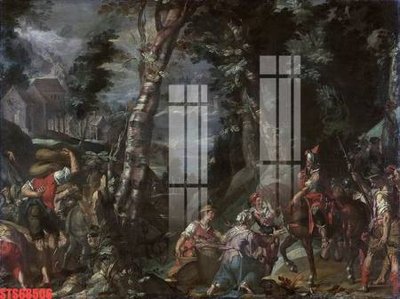 File gốc in mica Tranh sơn dầu phương tây tổng hợp STS68506 chất lượng