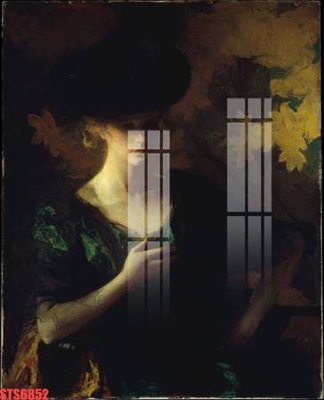 File tranh Tranh sơn dầu phương tây tổng hợp STS6852 (gốc) chủ đề con người