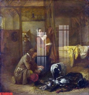 File in trần Tranh sơn dầu phương tây tổng hợp STS68549 (file gốc) hoa văn 3D