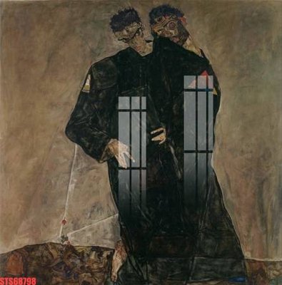 File gốc Tranh sơn dầu phương tây tổng hợp STS68798 (in lụa) trang trí tường