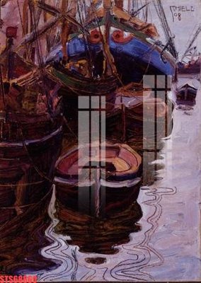 File gốc Tranh sơn dầu phương tây tổng hợp STS68860 (in lụa) cao cấp