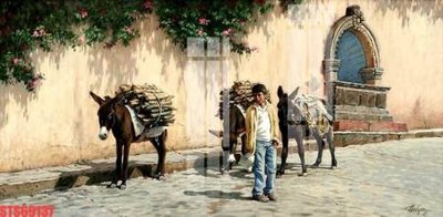 File gốc Tranh sơn dầu phương tây tổng hợp STS69137 (in 3D) nghệ thuật