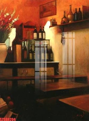 File gốc Tranh sơn dầu phương tây tổng hợp STS69204 (in mica) làm quà tặng