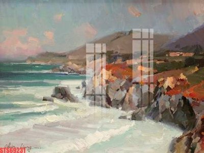 Chi tiết file gốc Tranh sơn dầu phương tây tổng hợp STS69231 (cho in tráng gương)