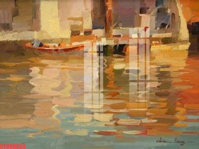 File gốc Tranh sơn dầu phương tây tổng hợp STS69234 (cho in UV) siêu nét