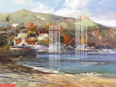 File tranh Tranh sơn dầu phương tây tổng hợp STS69323 (bản gốc) in canvas