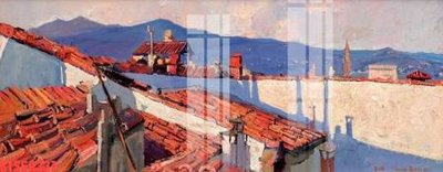 File gốc Tranh sơn dầu phương tây tổng hợp STS69337 (in tráng gương) sang trọng