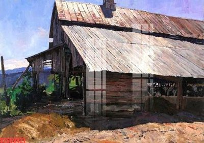 File gốc Tranh sơn dầu phương tây tổng hợp STS69421 (in mica) làm quà tặng