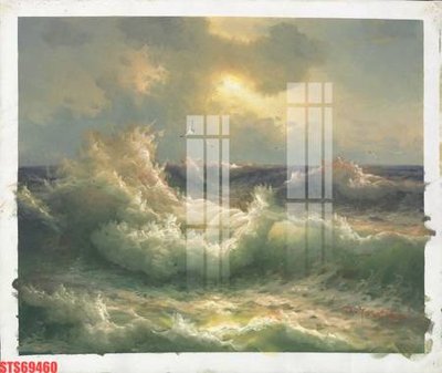 Ảnh gốc Tranh sơn dầu phương tây tổng hợp STS69460 (độ nét cao) in tráng gương