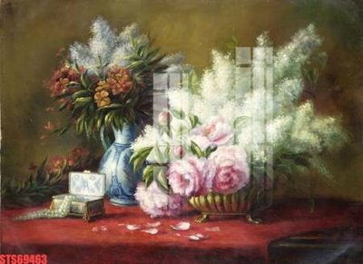 File tranh gốc PSD Tranh sơn dầu phương tây tổng hợp STS69463 còn nguyên layer