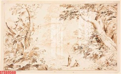 File gốc Tranh sơn dầu phương tây tổng hợp STS69560 (cho in UV) siêu nét