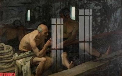 File in mica Tranh sơn dầu phương tây tổng hợp STS69612 (ảnh gốc) đẹp