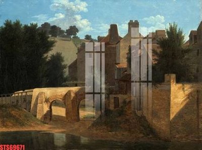 File gốc Tranh sơn dầu phương tây tổng hợp STS69671 (phiên bản chuẩn) để in ấn