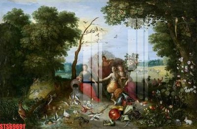 Download file gốc Tranh sơn dầu phương tây tổng hợp STS69691 (in lụa) cao cấp