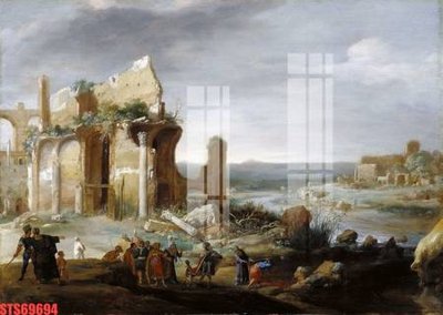 File gốc Tranh sơn dầu phương tây tổng hợp STS69694 (in tráng gương) nghệ thuật