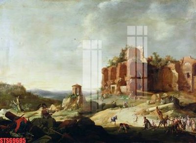 Download file Tranh sơn dầu phương tây tổng hợp STS69695 (gốc) in mica cao cấp