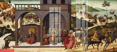 Tải về hình ảnh gốc Tranh sơn dầu phương tây tổng hợp STS69716 sắc nét