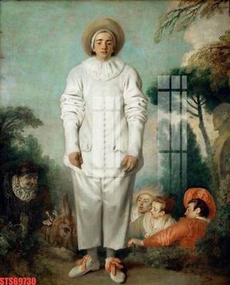 Hình ảnh file gốc in lụa Tranh sơn dầu phương tây tổng hợp STS69730