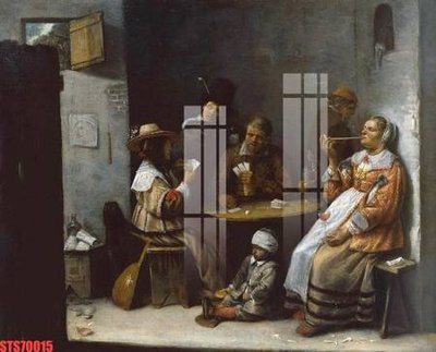 File in ấn Tranh sơn dầu phương tây tổng hợp STS70015 (bản gốc) cao cấp