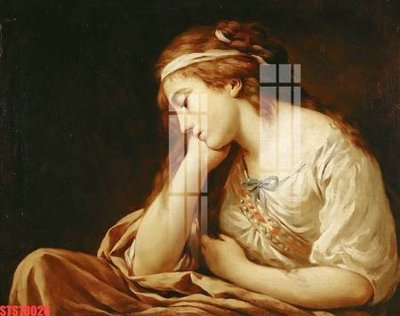 File ảnh Tranh sơn dầu phương tây tổng hợp STS70026 (gốc) in standee